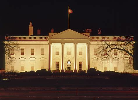 141X09 The White House at Night 1973 Photograph by Ed Cooper Photography - Fine Art America