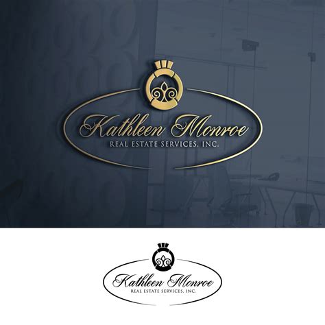 Elegant, Serious, Real Estate Agent Logo Design for Kathleen Monroe Real Estate Services, Inc ...