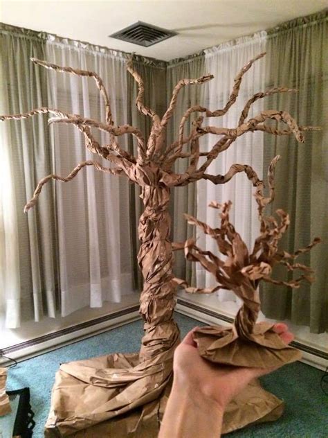 How to Build the "Life Size" Paper Bag Tree! - Emily Seilhamer