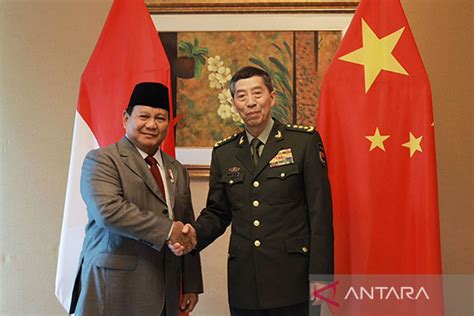 Menhan tingkatkan kerja sama Indonesia dengan China - ANTARA News