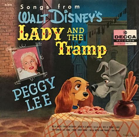 Walt Disney’s “Lady and the Tramp” from Decca to Disneyland