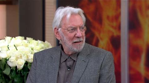 Video Donald Sutherland on 'Hunger Games: Mockingjay, Part 1' - ABC News