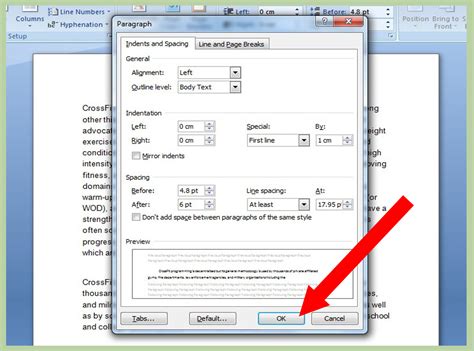 How to Indent the First Line of Every Paragraph in Microsoft Word