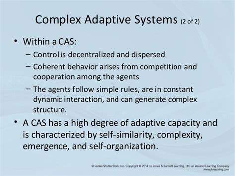 Chapter 6 complexity science and complex adaptive systems