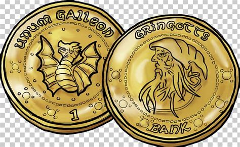 Harry Potter And The Escape From Gringotts Coin Gold PNG, Clipart, Bank ...