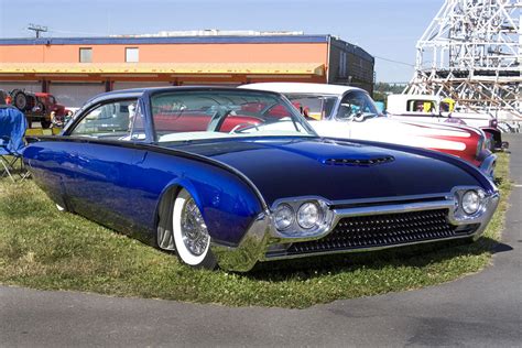 radical custom 1962 Thunderbird with a 1961 Starliner roof