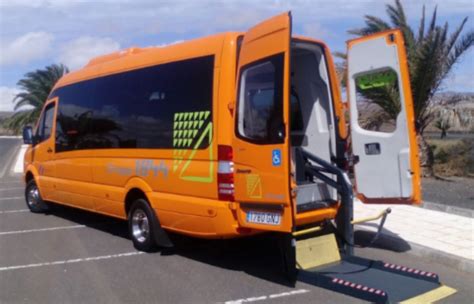 Wheelchair accessible transfer in Tenerife South Airport