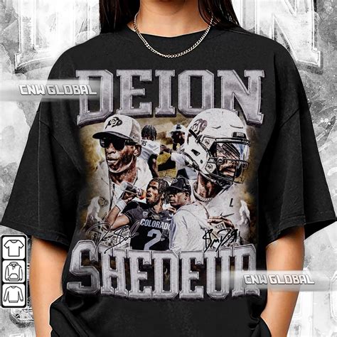 Deion Sanders Shedeur Sanders Colorado Football Shirt sold by Primary ...