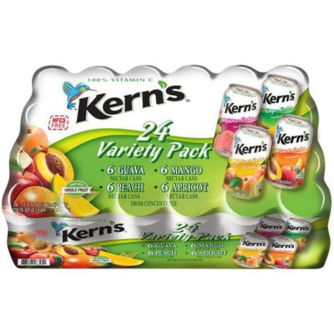 Kerns Variety Nectar Juice, (24/11.5oz) – Island Cooler Delivery Service