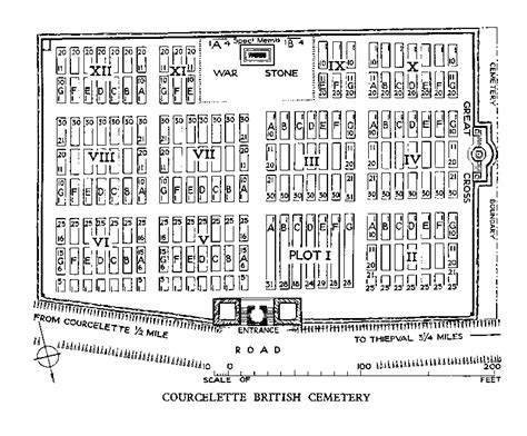 Courcelette British Cemetery, Somme, France - WW1 Cemeteries.com - A photographic guide to over ...