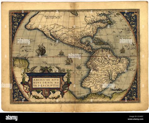 Ortelius 1570 World Map