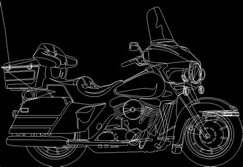 Motorcycle DWG Block for AutoCAD • Designs CAD