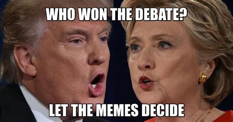 2016 Presidential Debates - Debate 2 Meme Maker