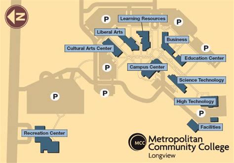 MCC-Longview Campus Map | Longview, Campus, Campus map