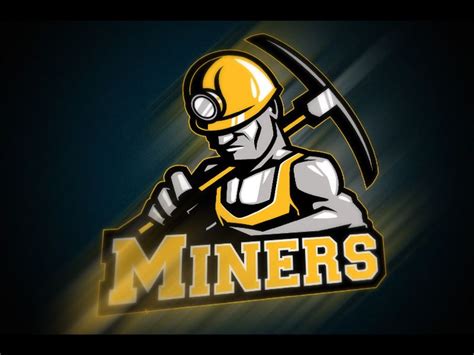 Miners logo miners logo design preview shot mascot illustration sale Mining Logo, Coal Mining ...