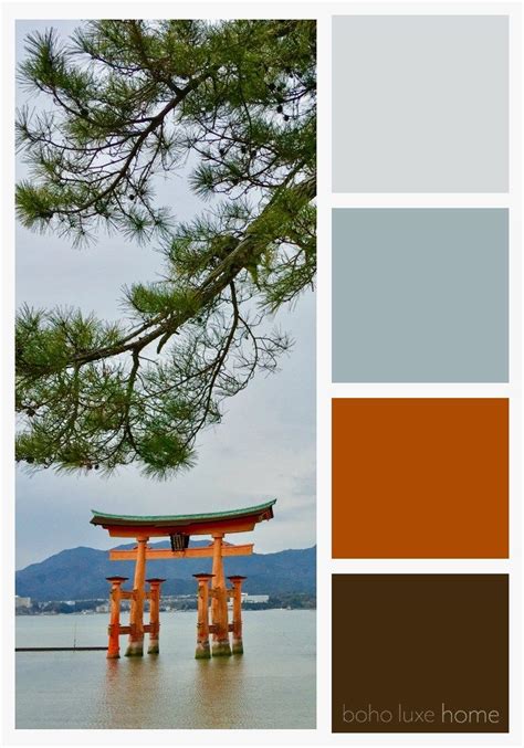 Japenese Color Palettes - Here are Japanese color palettes, perfect inpspiration for bringing a ...