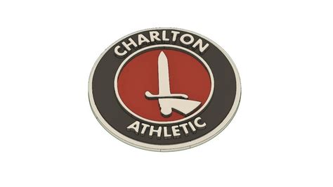 Бесплатный STL файл Charlton Athletic - logo・Модель для загрузки и 3D ...