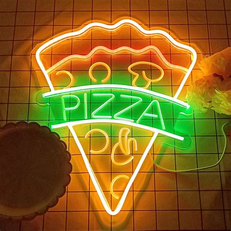 Pizza Neon Sign | Letrero de neón, Letrero led, Disenos de unas