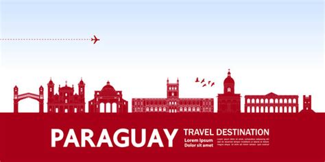 Famous Paraguay Landmarks Vector Images (29)