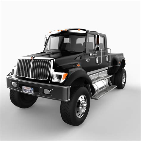 2007 international cxt truck vehicle 3d model