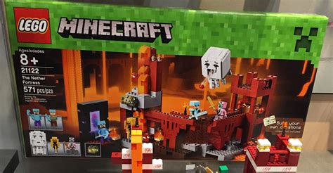 LEGO Minecraft Nether Fortress Summer 2015 Set Preview - Bricks and Bloks