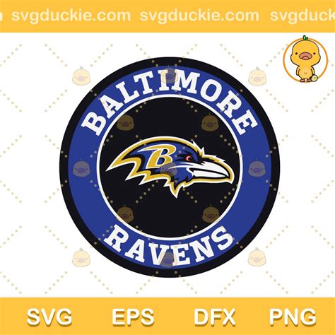 Baltimore Ravens Vintage Logo SVG, Ravens Football