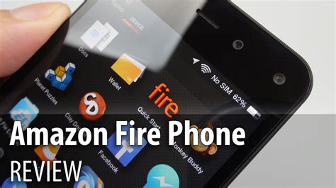 Amazon Fire Phone Review: Someone Put Out This Fire! (Video) | GSMDome.com