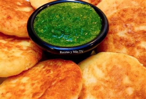 Tortitas de Papa con Salsa de Cilantro - Truco para que no se desbaraten!! - Mundo Remedios