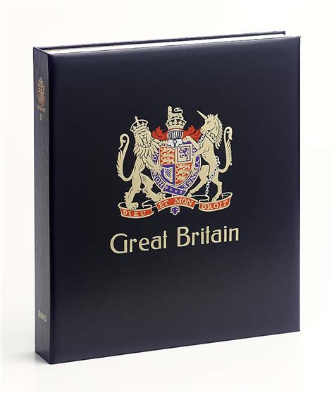 Luxe binder stamp album Great Britain VIII | Uitgeverij DAVO