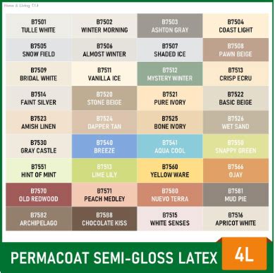 BOYSEN® Permacoat™ Series Semi-Gloss Latex 4-Liters – BAESA COLORS PAINT CENTER