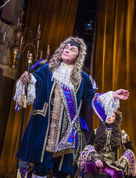 David Rintoul (Lord Arlington) in Nell Gwynn at the Apollo Theatre. Photo: Tristram Kenton 17th ...