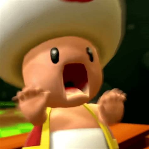 TOAD SCREAMING on Make a GIF