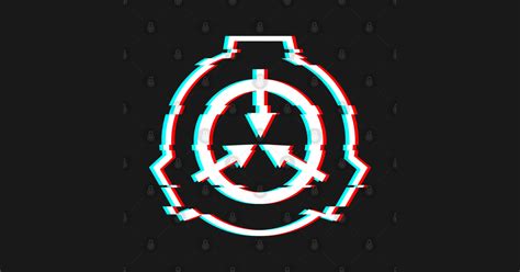 SCP Foundation Logo Emblem Glitch Effect - Scp Foundation Logo ...