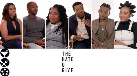 The Hate U Give (2018): Interview with Anthony Mackie, Amandla Stenberg & Cast - YouTube