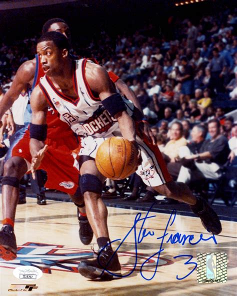 Steve Francis Signed Rockets 8x10 Photo (JSA COA) | Pristine Auction