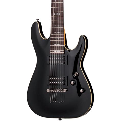 Schecter Guitar Research OMEN-7 Electric Guitar Black | Musician's Friend