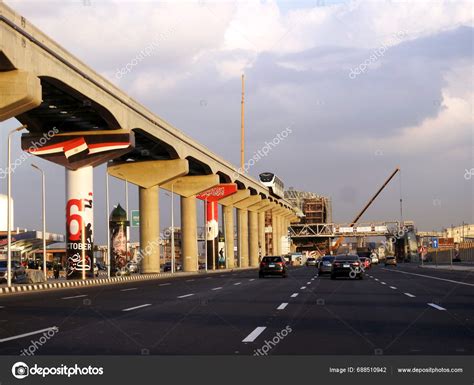 Cairo Egypt November 2023 Egypt Monorail Its Track Front One – Stock Editorial Photo © Tamer ...