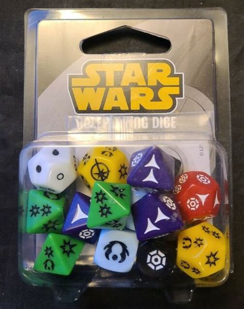 Star Wars Roleplaying Dice : Edge of the Empire RPG Dice (2012, Game ...