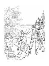 David Helps Mephibosheth coloring Page  Free Printable Coloring Pages sketch template