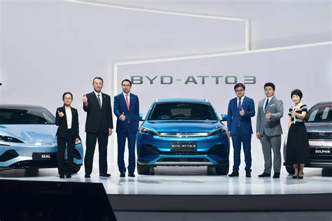 BYD Hits the Japanese Passenger Vehicle Market with Three EV Models