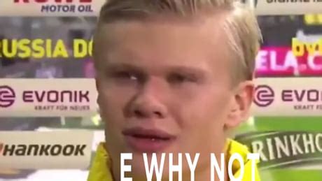 Haaland Meme / Erling Haaland Delivers Bizarre Post Match Interview And It S Left Fans Shook ...