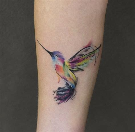 watercolor tattoo ideas hummingbird | Hummingbird tattoo meaning, Hummingbird tattoo ...