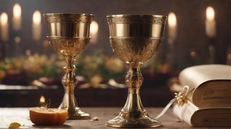 Premium AI Image | Eucharist celebration with chalice