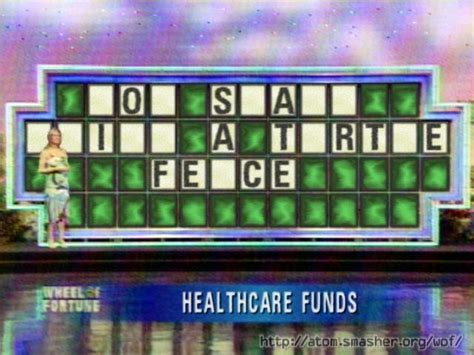 Wheel of Fortune Healthcare | Wheel of Fortune Puzzle Board Parodies | Know Your Meme