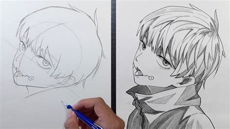 How To Draw Toge Inumaki Jujutsu Kaisen Easy Step By Step Easy Drawings ...