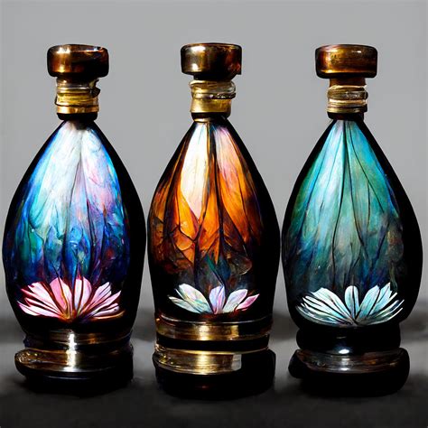 Perfume Bottles 1 Digital Art by Eliyahna VanKurin | Fine Art America