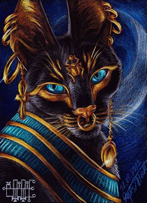 Goddess Bastet - Haagenti by lapis-lazuri on DeviantArt | Dessin ...