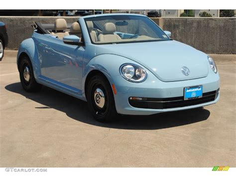 Volkswagen Beetle Blue Convertible - reviews, prices, ratings with various photos