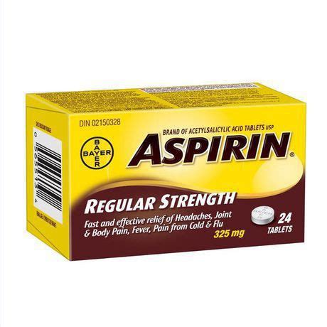 Aspirin Pain Relief Tablets Aspirin in Orillia, Ontario | Laclie Pharmacy