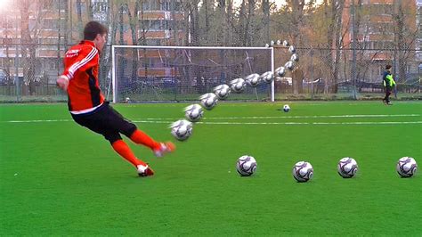 Crazy Free Kick Tutorial - How To Shoot A Knuckleball - YouTube